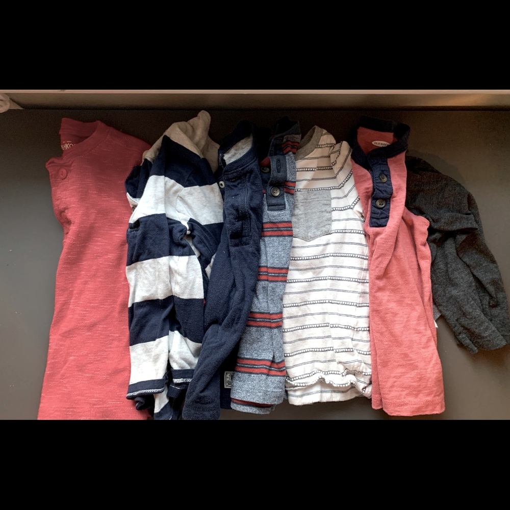 Long Sleeve Tees Boys 3T